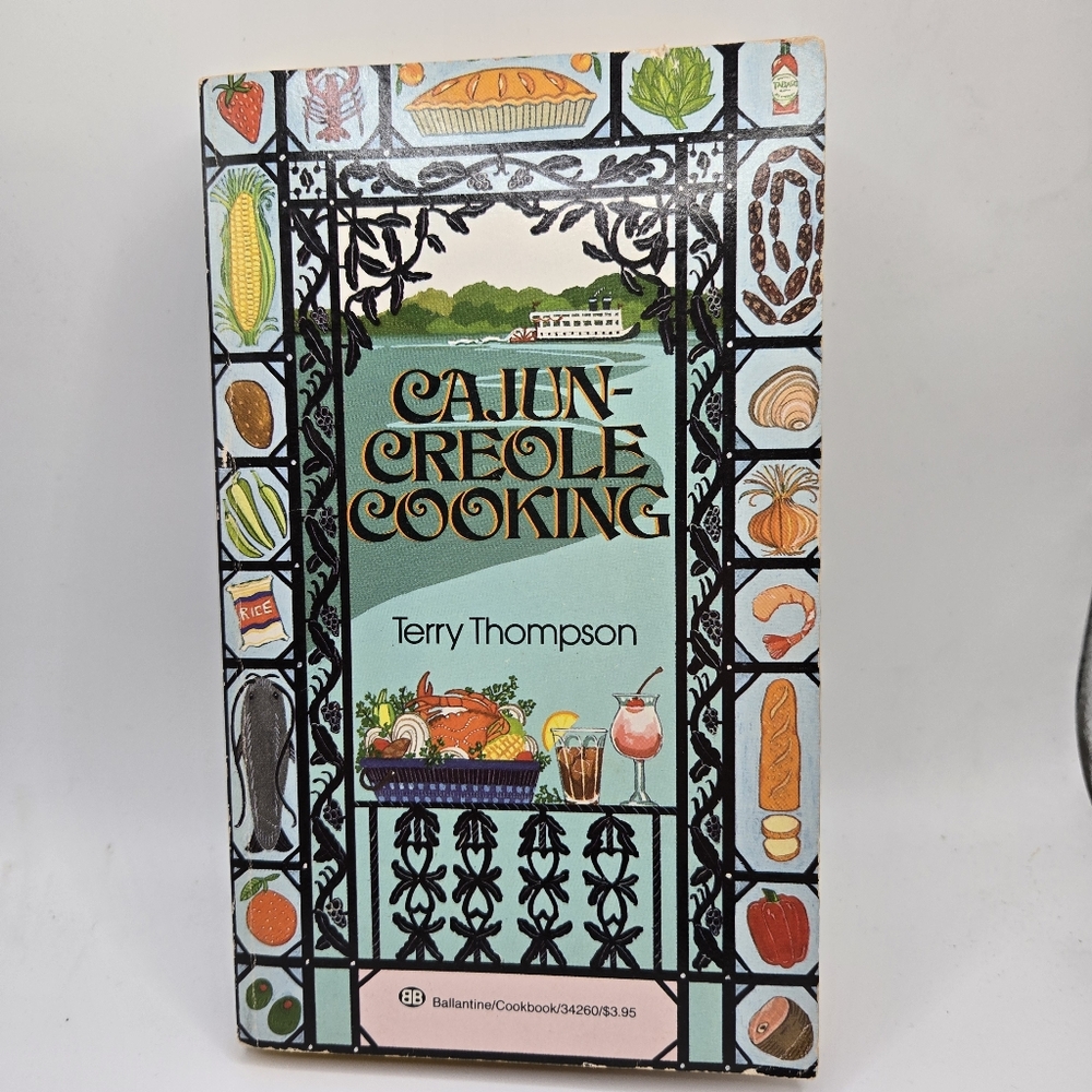 Cajun Creole Cooking Terry Thompson 1987 Vintage Mass Market PB Used